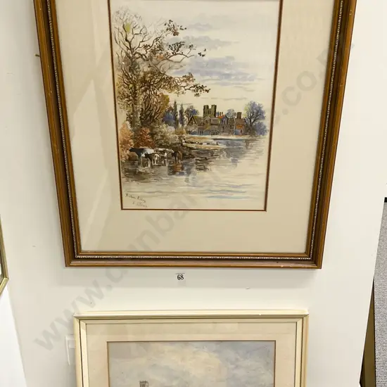 G. O'Brien Watercolour together with Other Watercolour