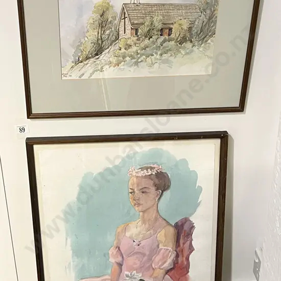 Shane Hay - Watercolour Church & Other