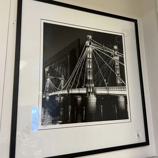 Signed Ltd Ed Photograph of Albert Bridge