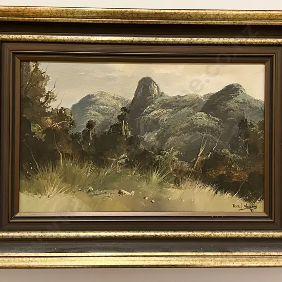 Peter J. Wallers - Acacia Bay Taupo - Oil on Board