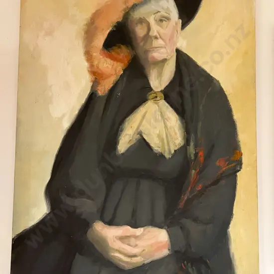 Tiiu Reissar - Portrait - Oil on Canvas - Unframed