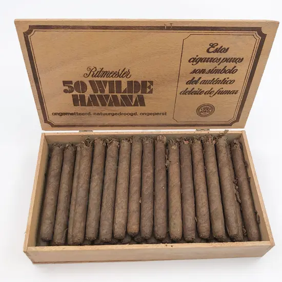 Box of Ritmeester 50 Wilde Havana Cigars
