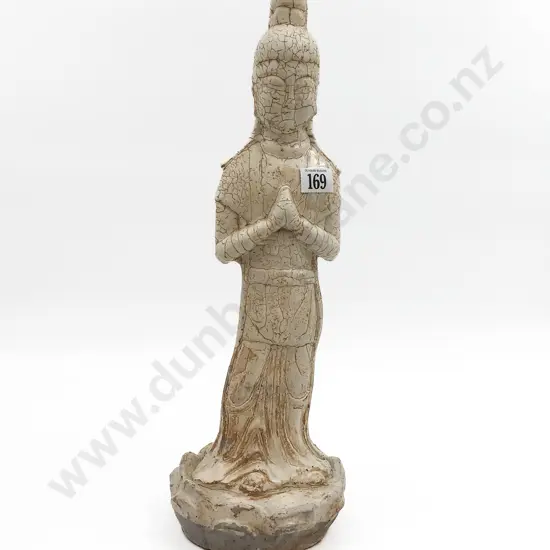 Glazed Oriental Figure