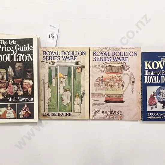 Four Royal Doulton Reference Volumes