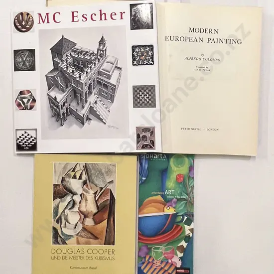 Three Art Reference Volumes & Catalogue