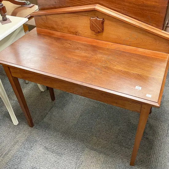 Hall Table with Gallery Back