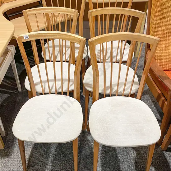 Six Mid Century Dining Chairs