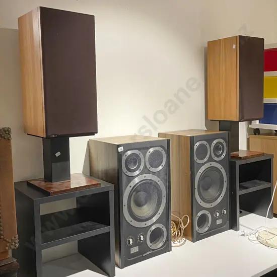 Pair of Wharfedale Speakers & Two Other Speakers