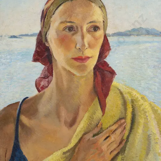 Vera H. Southby (South Africa) - Portrait of a Russian Girl