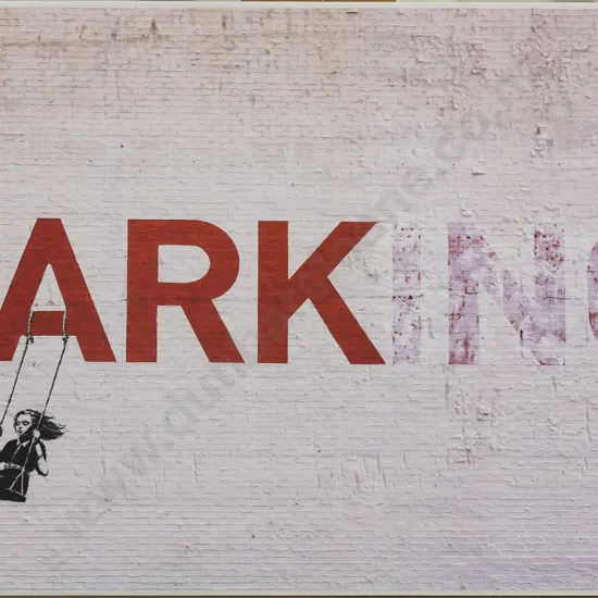 Banksy - Reproduction Print "Parking"