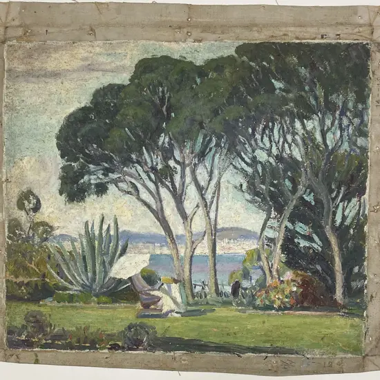 John Weeks (1888 - 1965) - Wellington from Shelley Bay