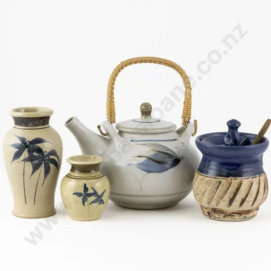 Four Pieces of NZ Pottery