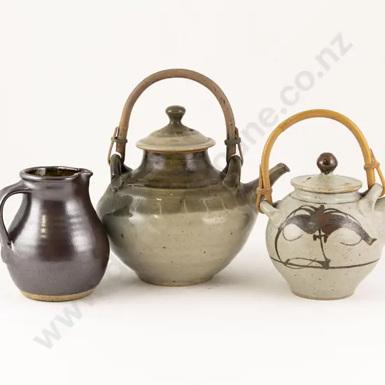 Three NZ Pottery Pieces