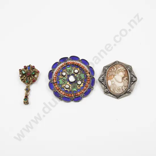 Late C19th/Early C20th Cameo Brooch