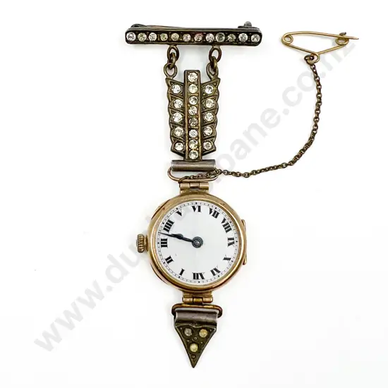 Dated 1927 15ct Ladies Wrist Watch
