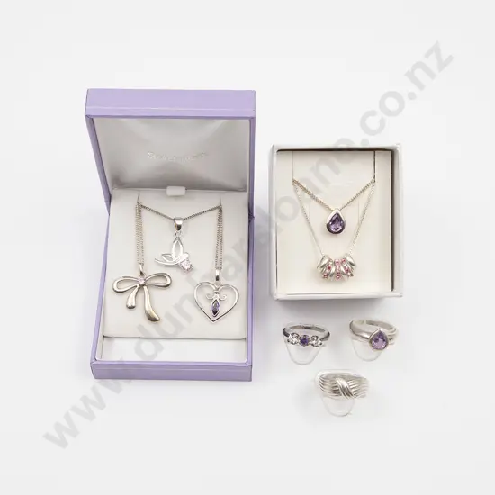 As New Silver & Crystal Jewellery