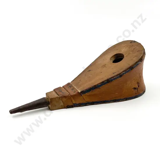 Antique Made in France Wig Powder Bellows