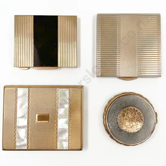 Four Mid C20th Compacts