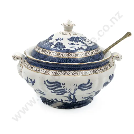 Booths Lidded Tureen and Ladle