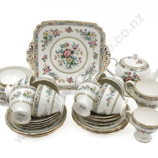 Foley China 'Ming Rose' Part Tea Set (29 pieces)