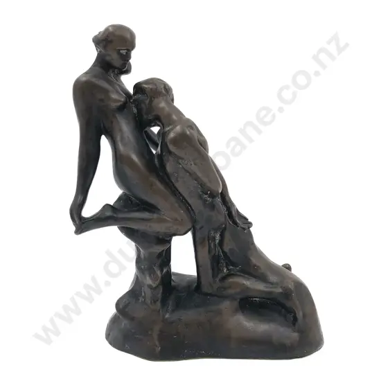 Numbered Bronze Figure Group