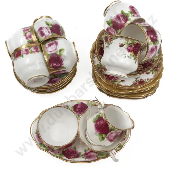 Assorted Royal Albert Fancy China incl Old English Rose