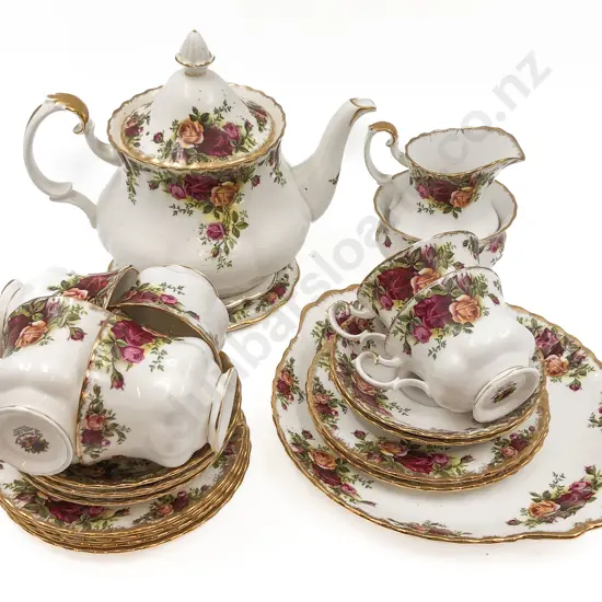 Royal Albert Old Country Roses Tea Set