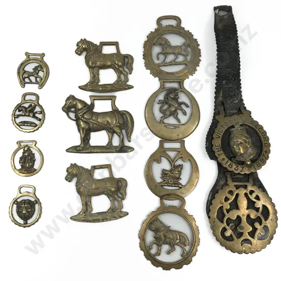 Box of Horse Brasses