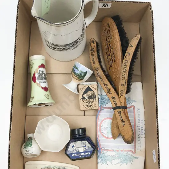 Box of Assorted Vintage NZ Souvenir Items