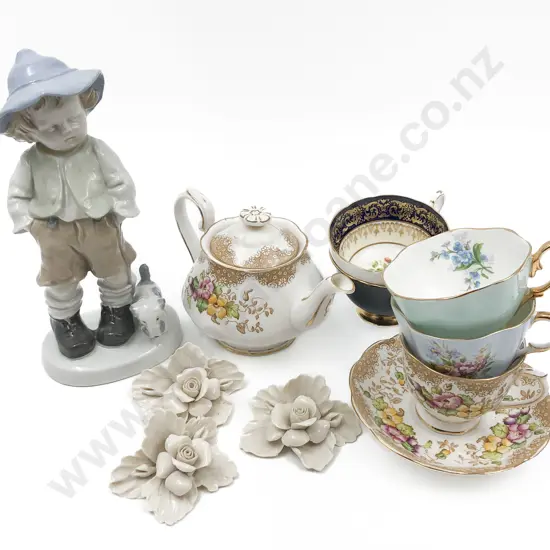 Small Box of Assorted Fancy China