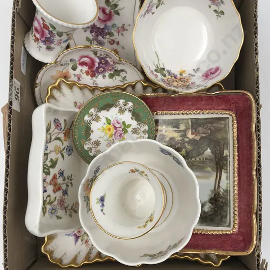 Small Box of Fancy China incl RCD