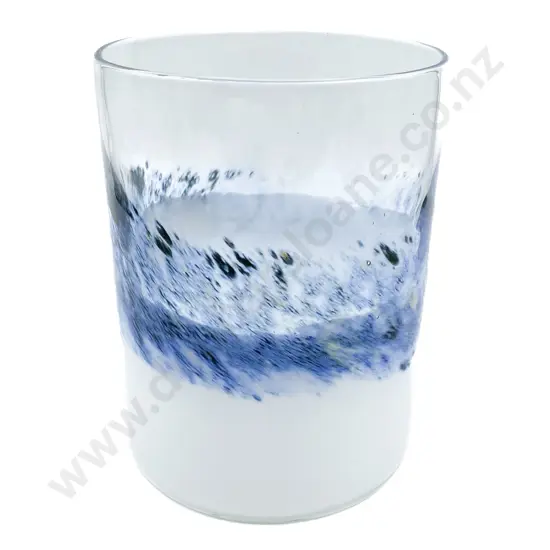 Hand Blown Art Glass Vase