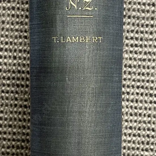 Story of Old Wairoa And The East Coast NZ by T Lambert
