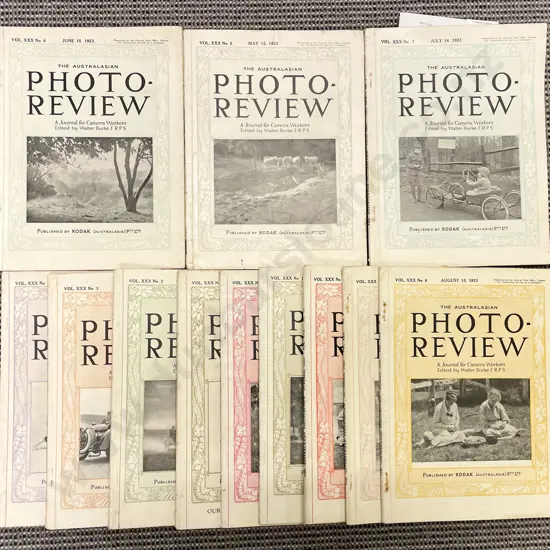 The Australasian Photo Review Volume 1 - 12