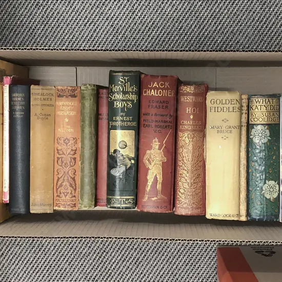 Box of Assorted Books