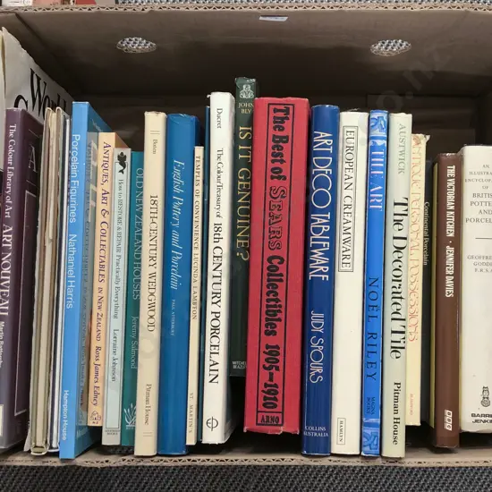 Box of Assorted Books