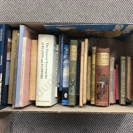 Box of Assorted Books
