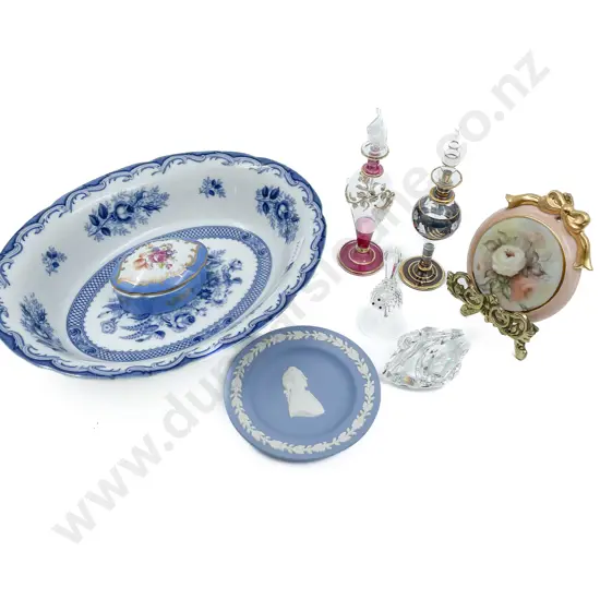 Qty of Assorted China and Miniature Glassware