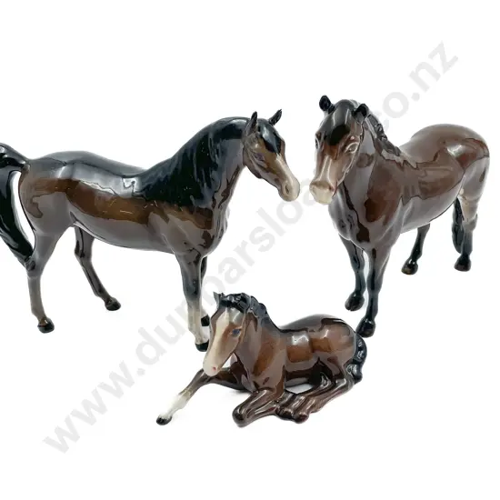 Three Beswick Horses (faults)