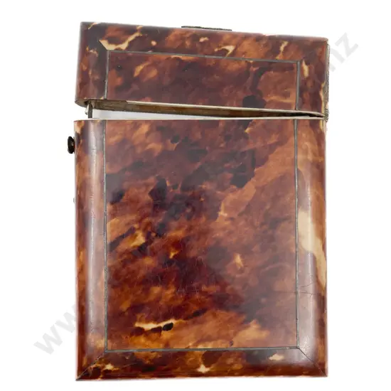 Tortoise Shell Card Case ( Minor Faults)