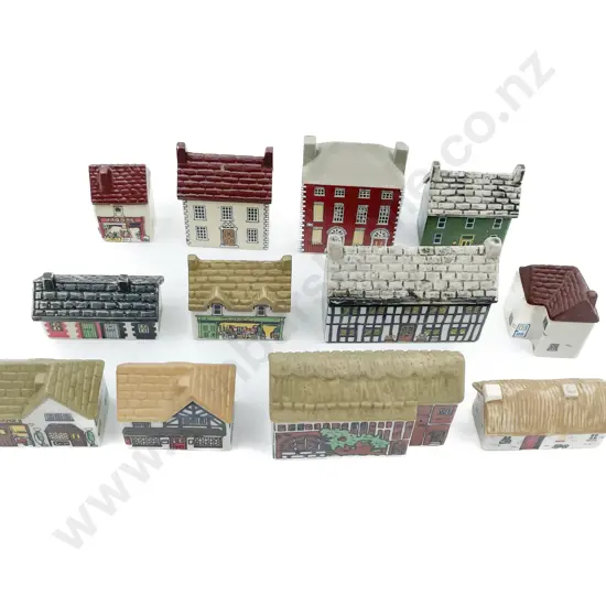 Small Quantity of Wade Miniature Houses