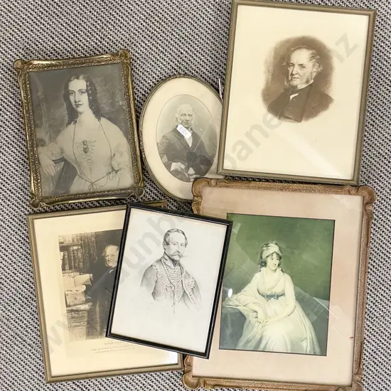 Box of Assorted Framed Works