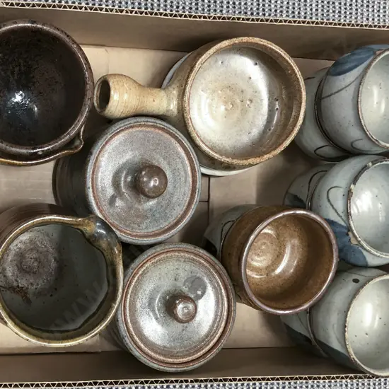 Box of Assorted Pottery