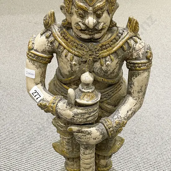 Indian Earthenware Deity