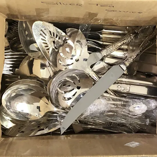 Small Box of Assorted S/P Cutlery