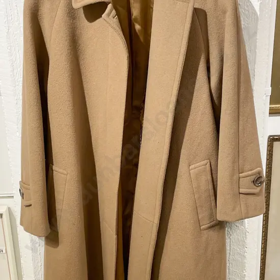 British Suit Center Ladies Camel Coat