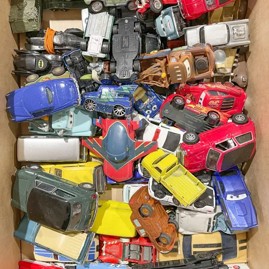 Qty of Assorted Toy Cars