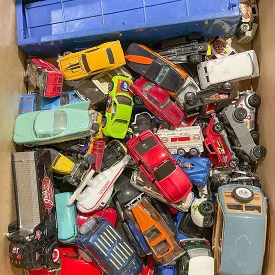Qty of Assorted Toy Cars Including Hot Wheels