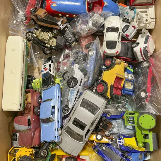 Qty of Assorted Toy Cars Including Corgi