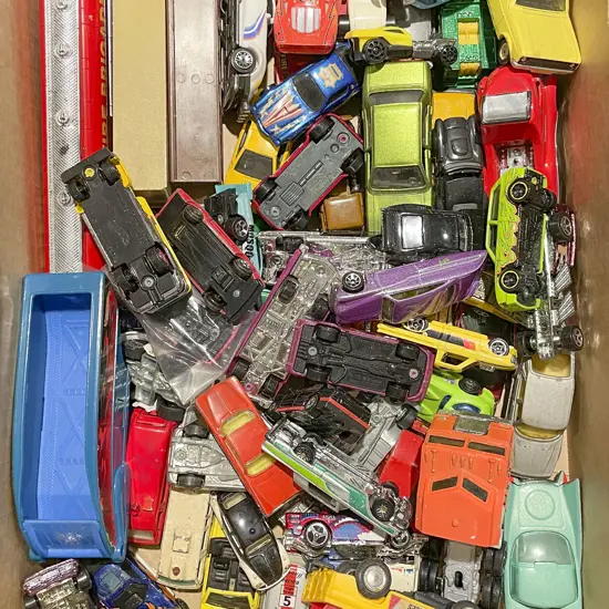 Box Qty of Assorted Toy Cars
